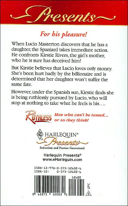 At the Spaniard's Convenience (Harlequin Presents #2602)
