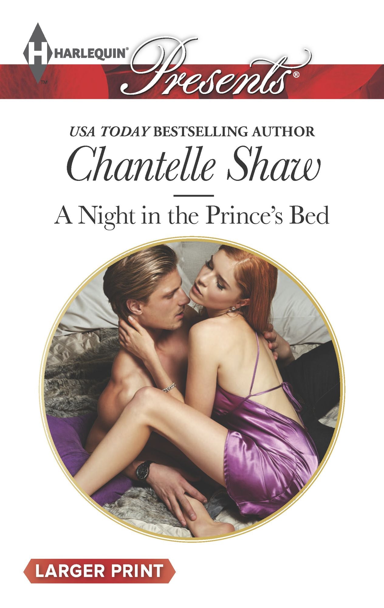 A Night in the Prince's Bed (Harlequin LP Presents Series #3269)