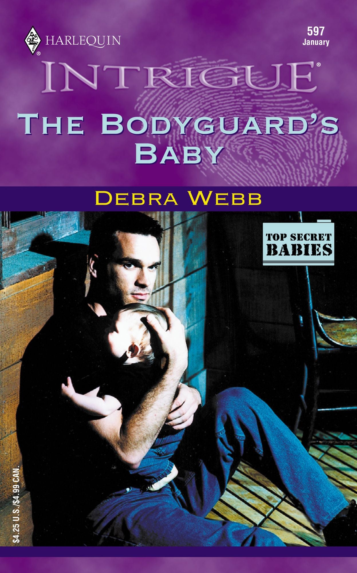 The Bodyguard's Baby (Harlequin Intrigue Series #597)