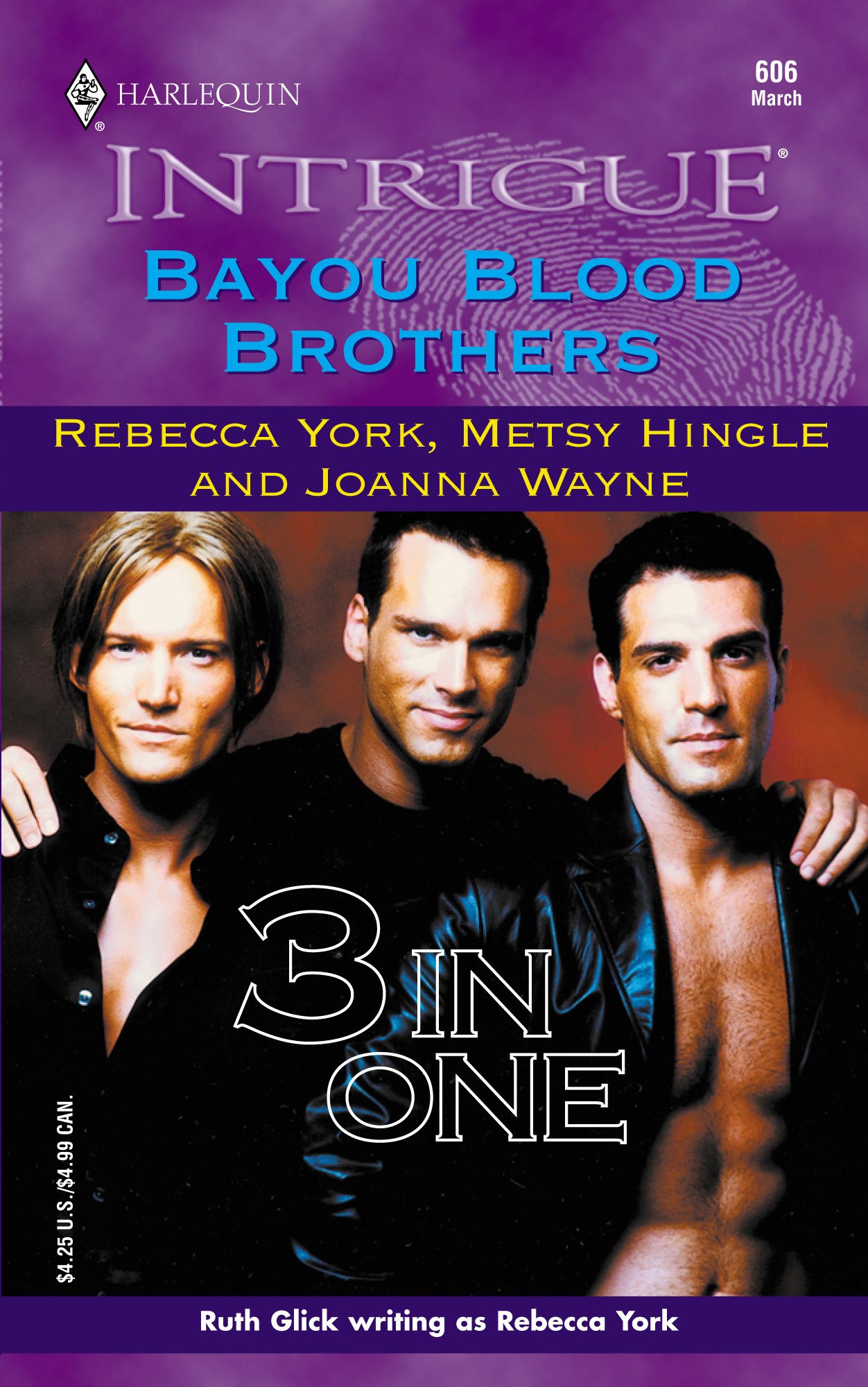 Bayou Blood Brothers (Harlequin Intrigue Series #606)
