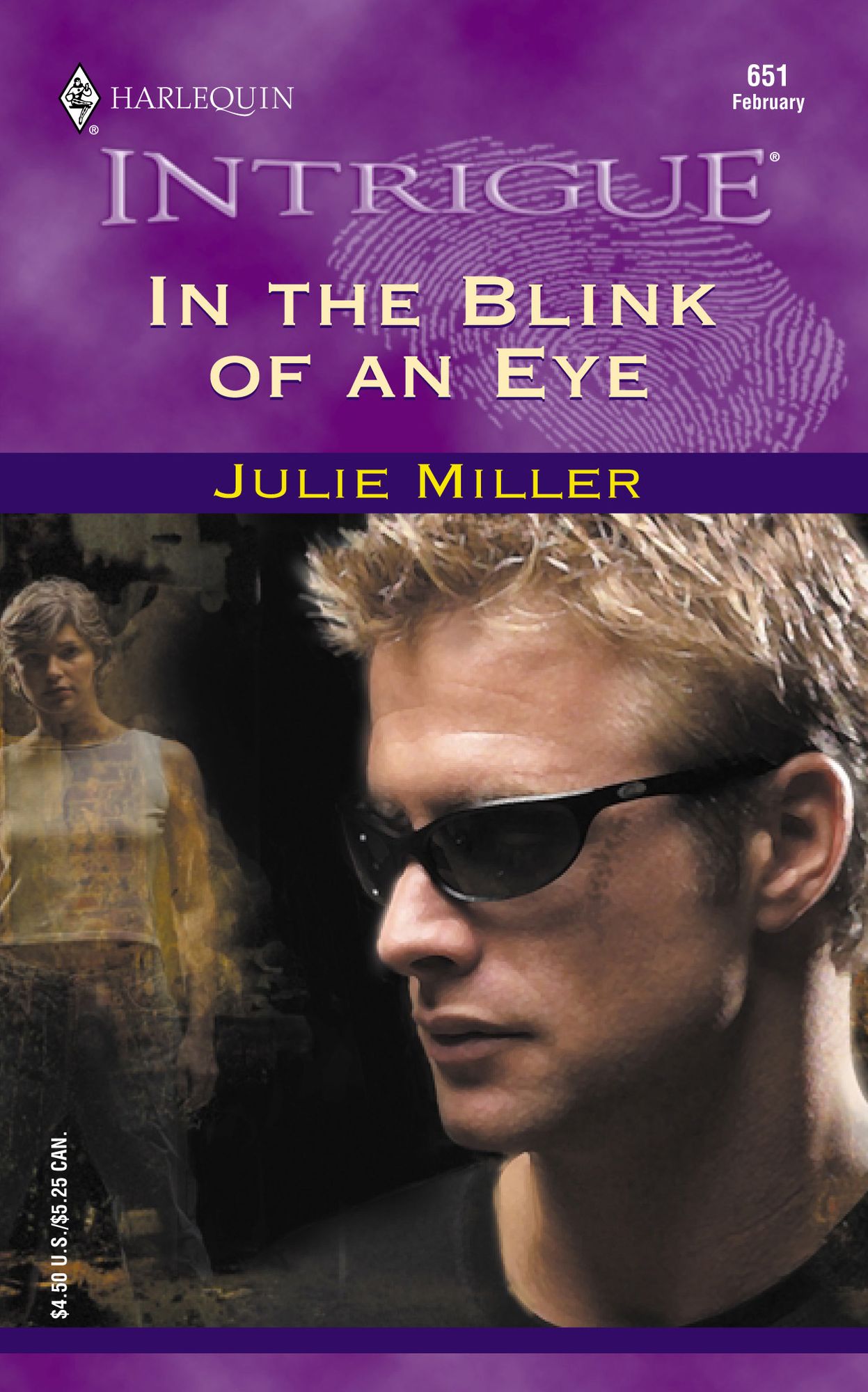 In the Blink of an Eye (Harlequin Intrigue Series #651)