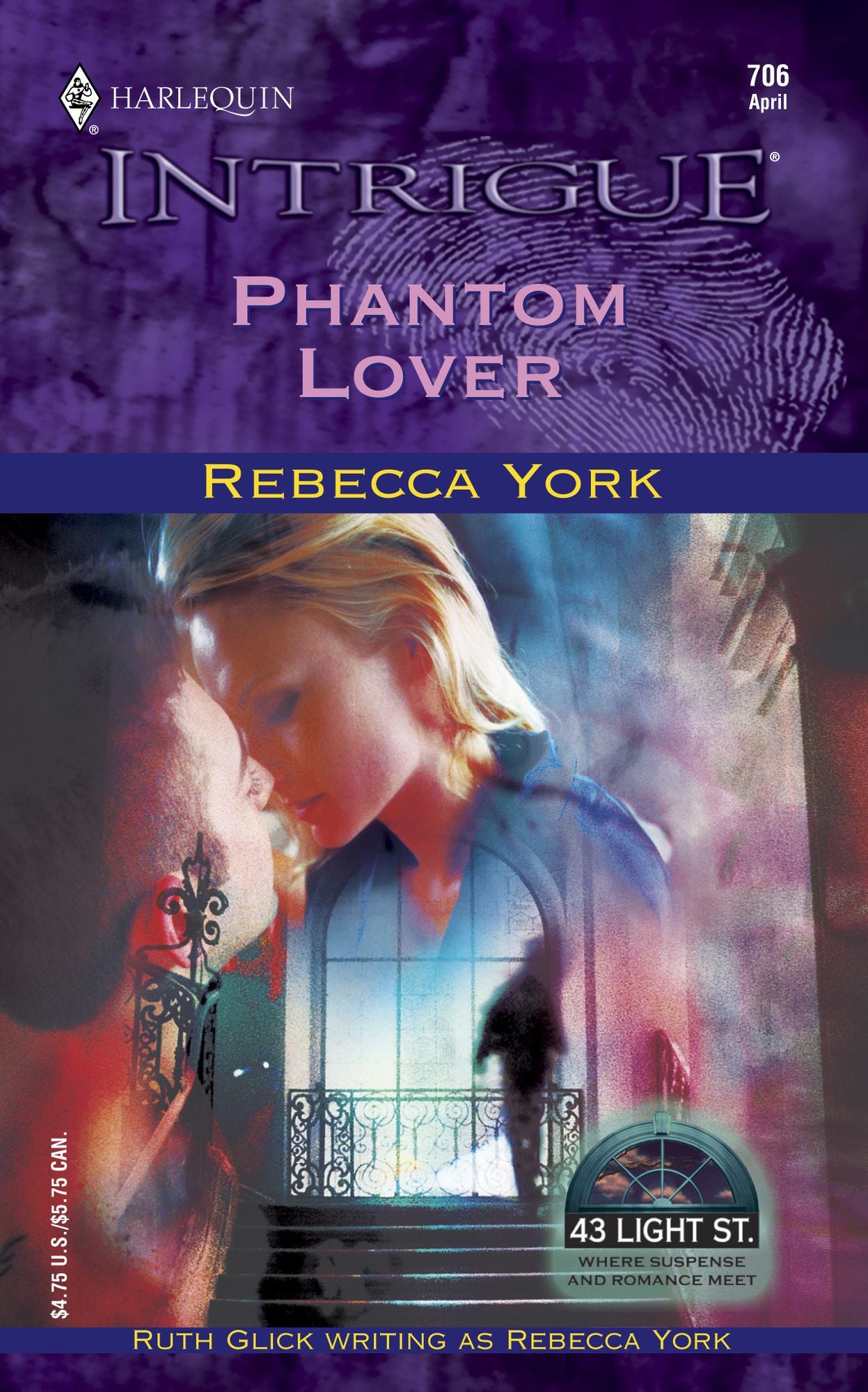 Phantom Lover (Harlequin Intrigue Series #706)