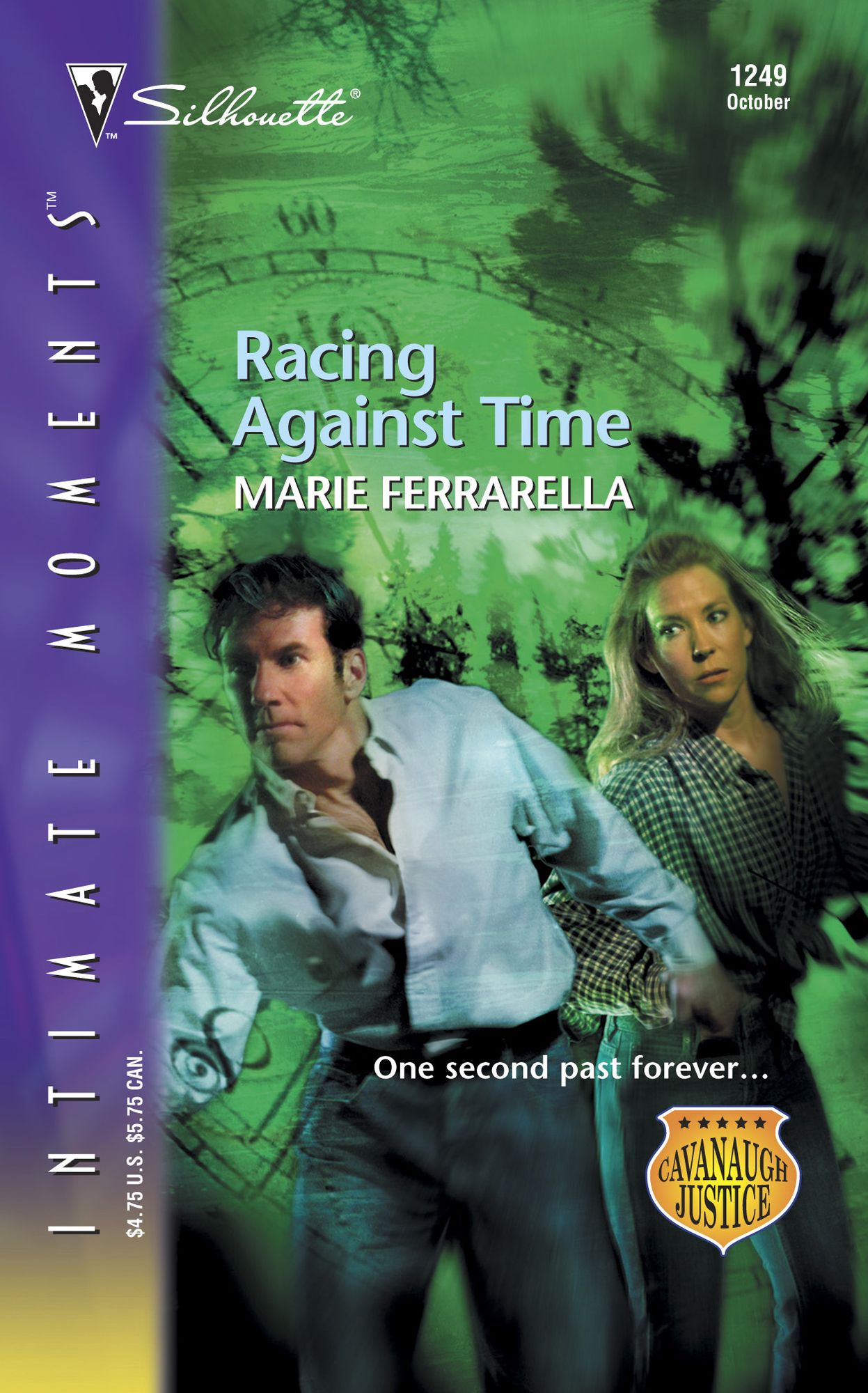 Racing Against Time (Silhouette Intimate Moments Series #1249)