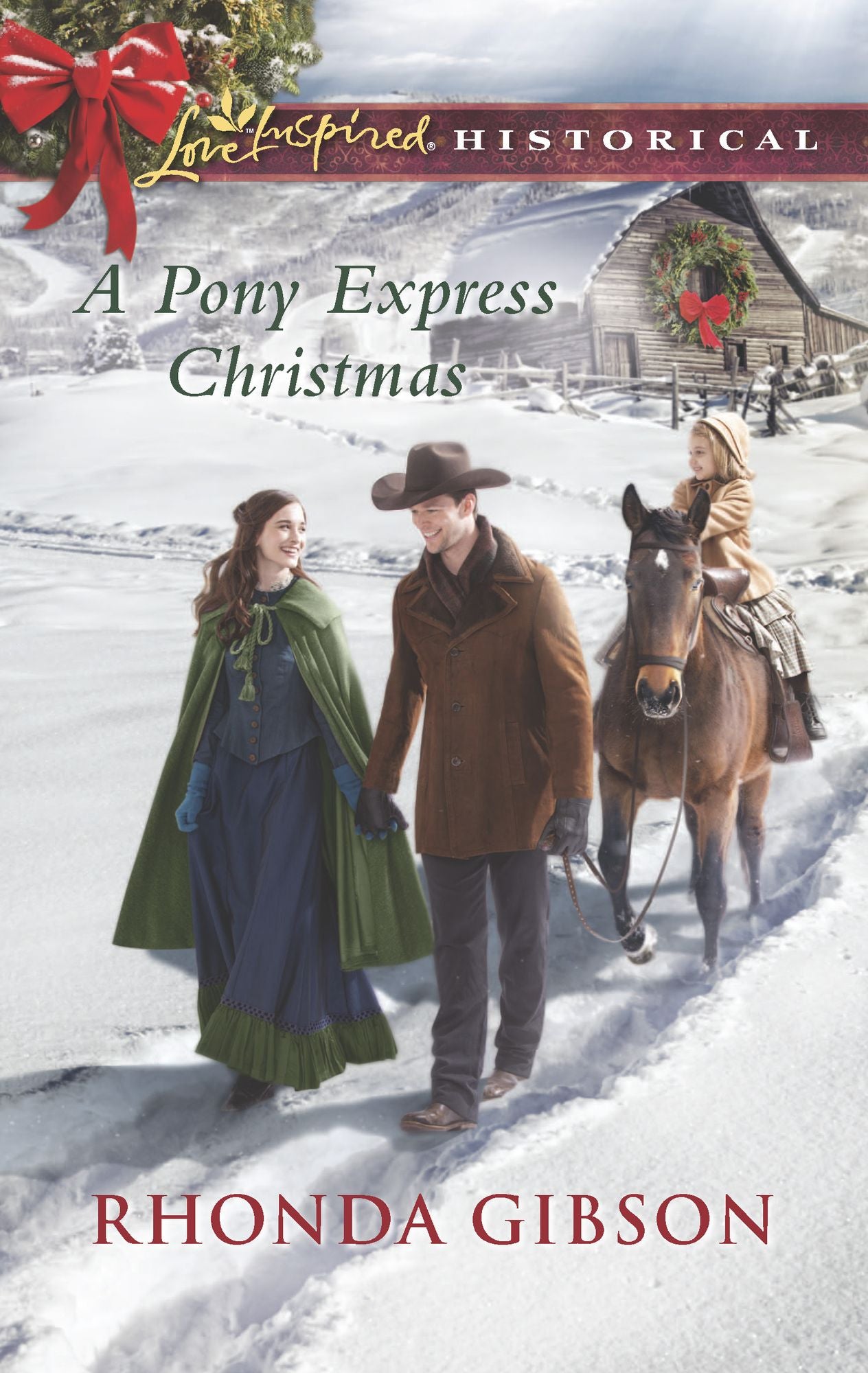 A Pony Express Christmas (Love Inspired Historical Series)