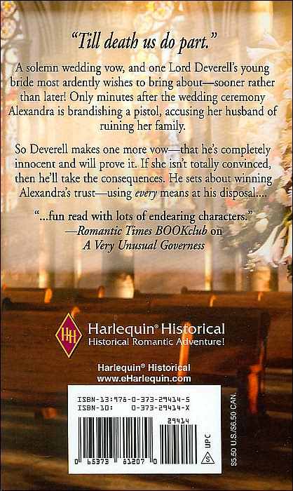 Bridegroom's Bargain (Harlequin Historical Series)