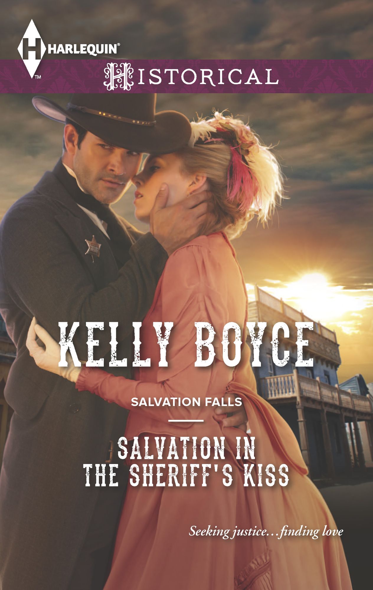 Salvation in the Sheriff's Kiss (Harlequin Historical Series #1219)