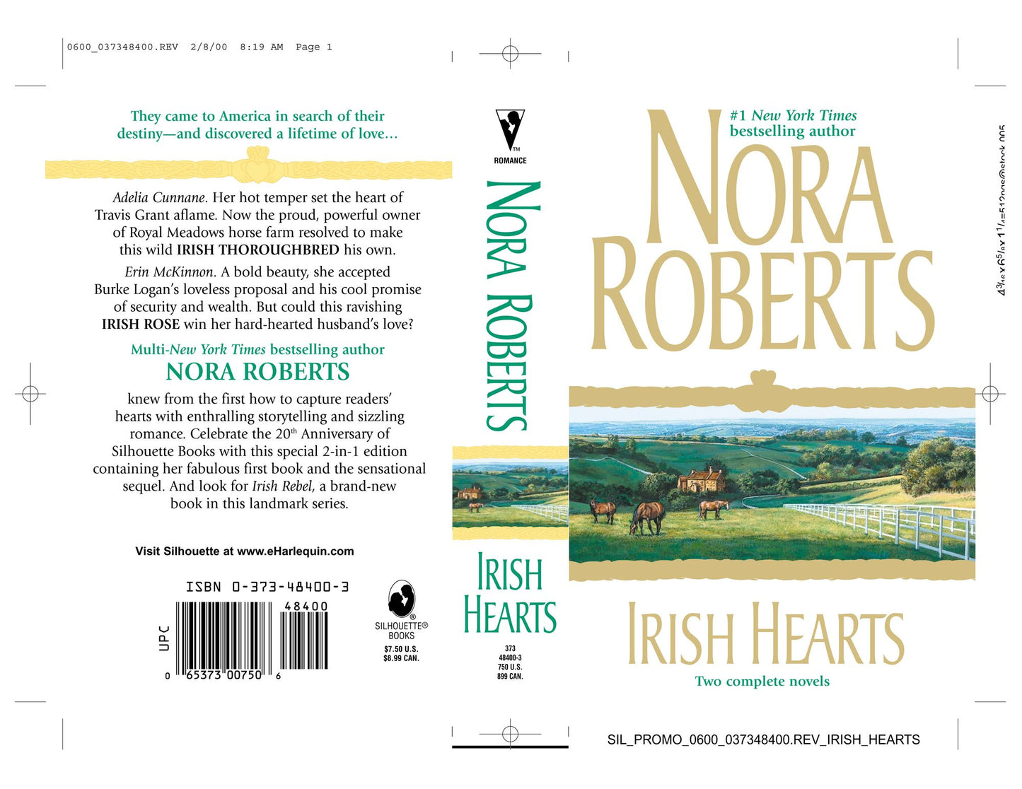 Irish Thoroughbred and Irish Rose (Irish Hearts Series)