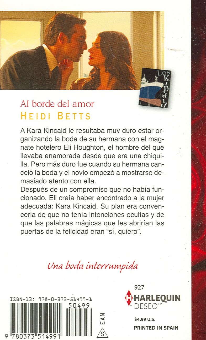 Al borde del amor (On the Verge of I Do) (Harlequin Deseo Series #927)