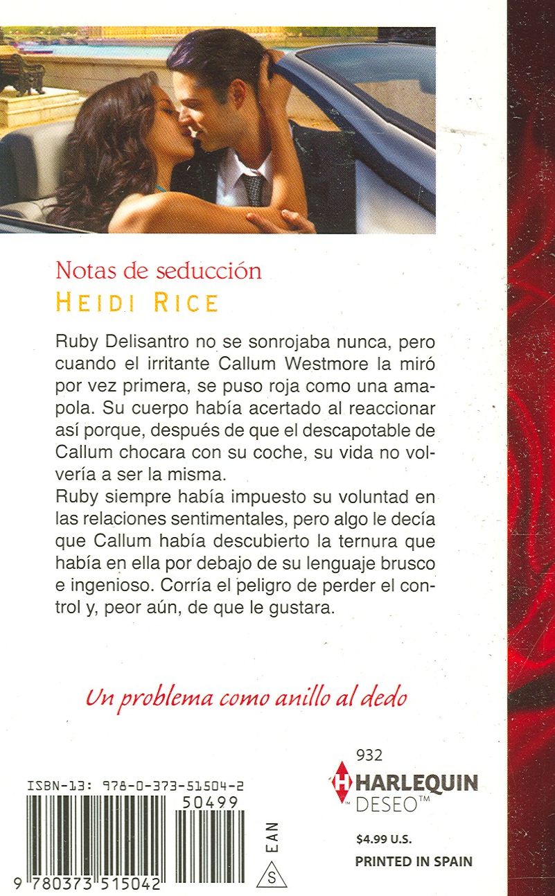 Notas de seducción (Cupcakes and Killer Heels) (Harlequin Deseo Series #932)
