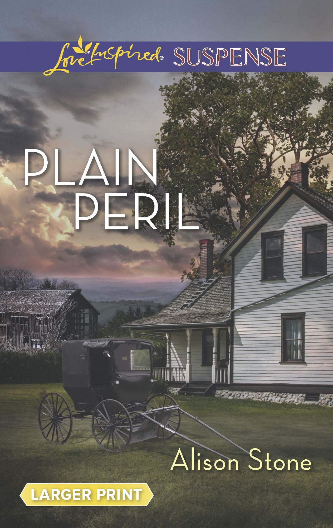 Plain Peril (Love Inspired LP Suspense Series)