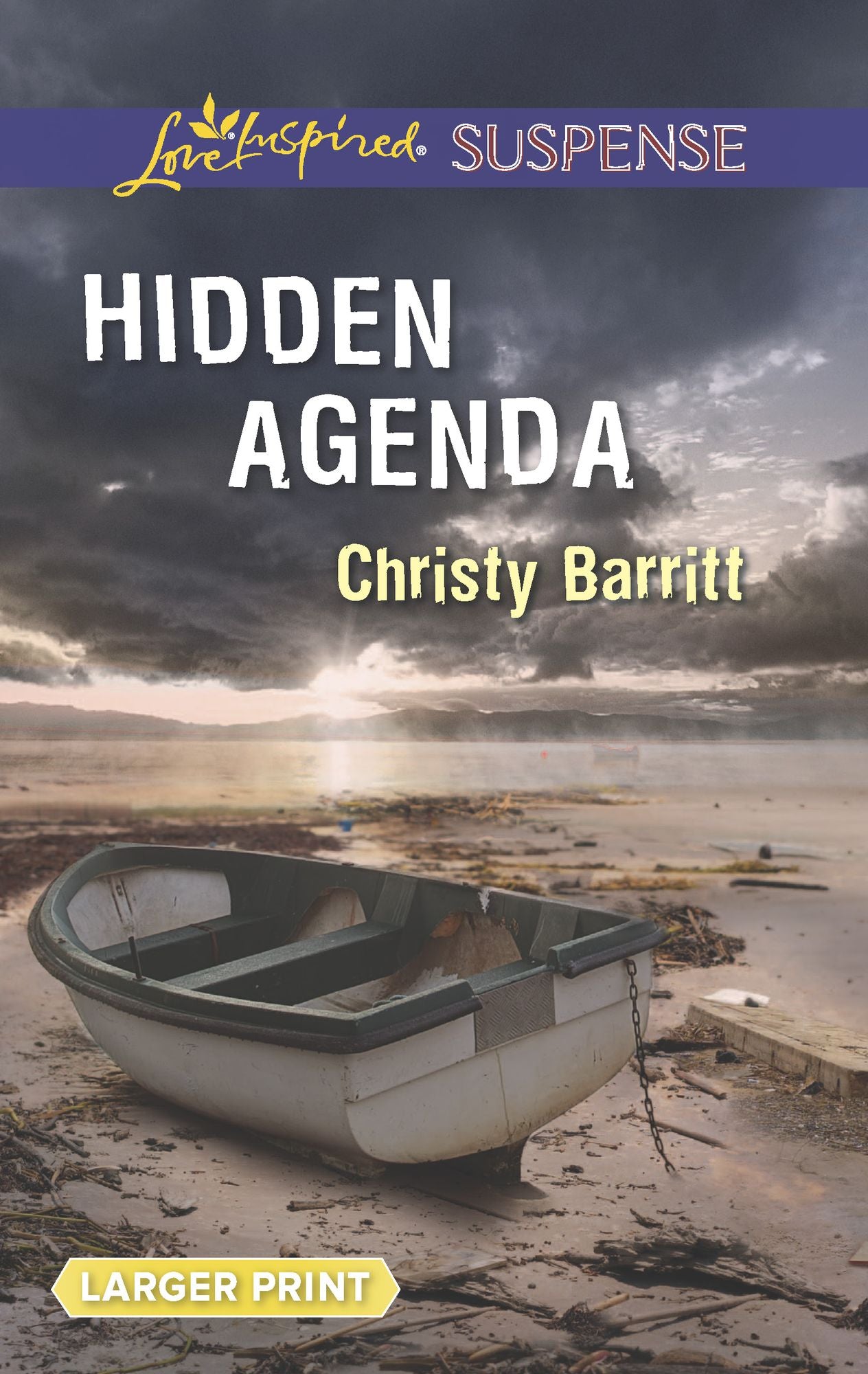 Hidden Agenda (Love Inspired LP Suspense Series)