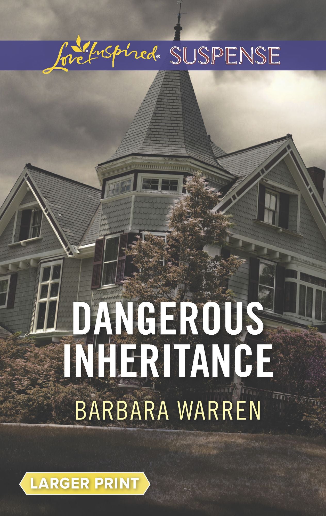 Dangerous Inheritance (Love Inspired LP Suspense Series)