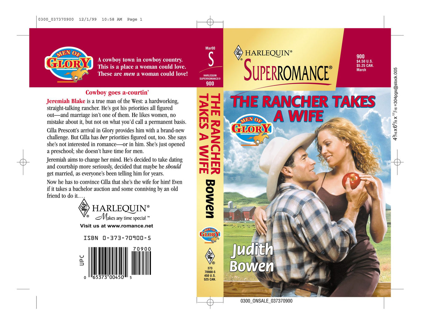Rancher Takes a Wife