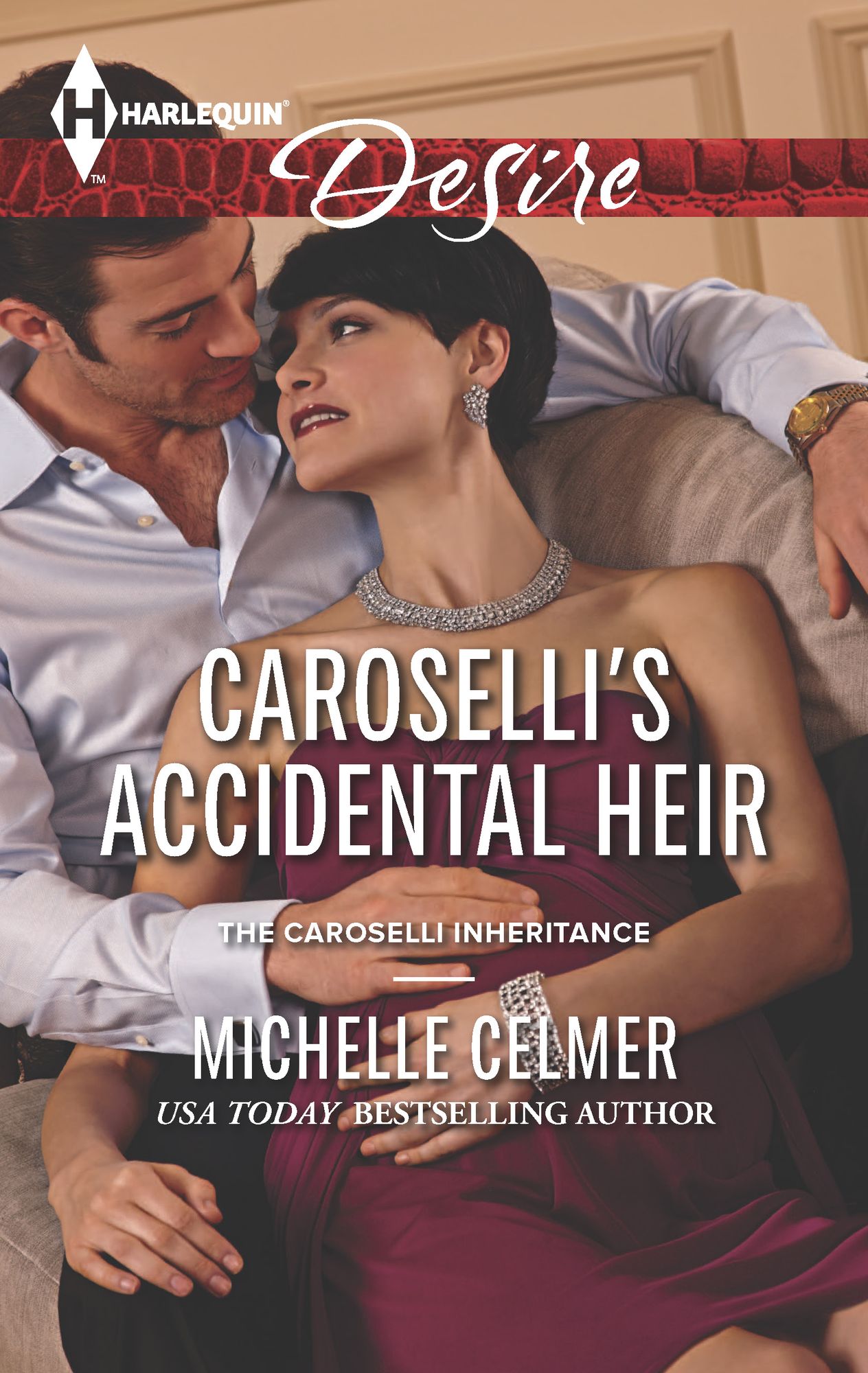 Caroselli's Accidental Heir (Harlequin Desire Series #2302)