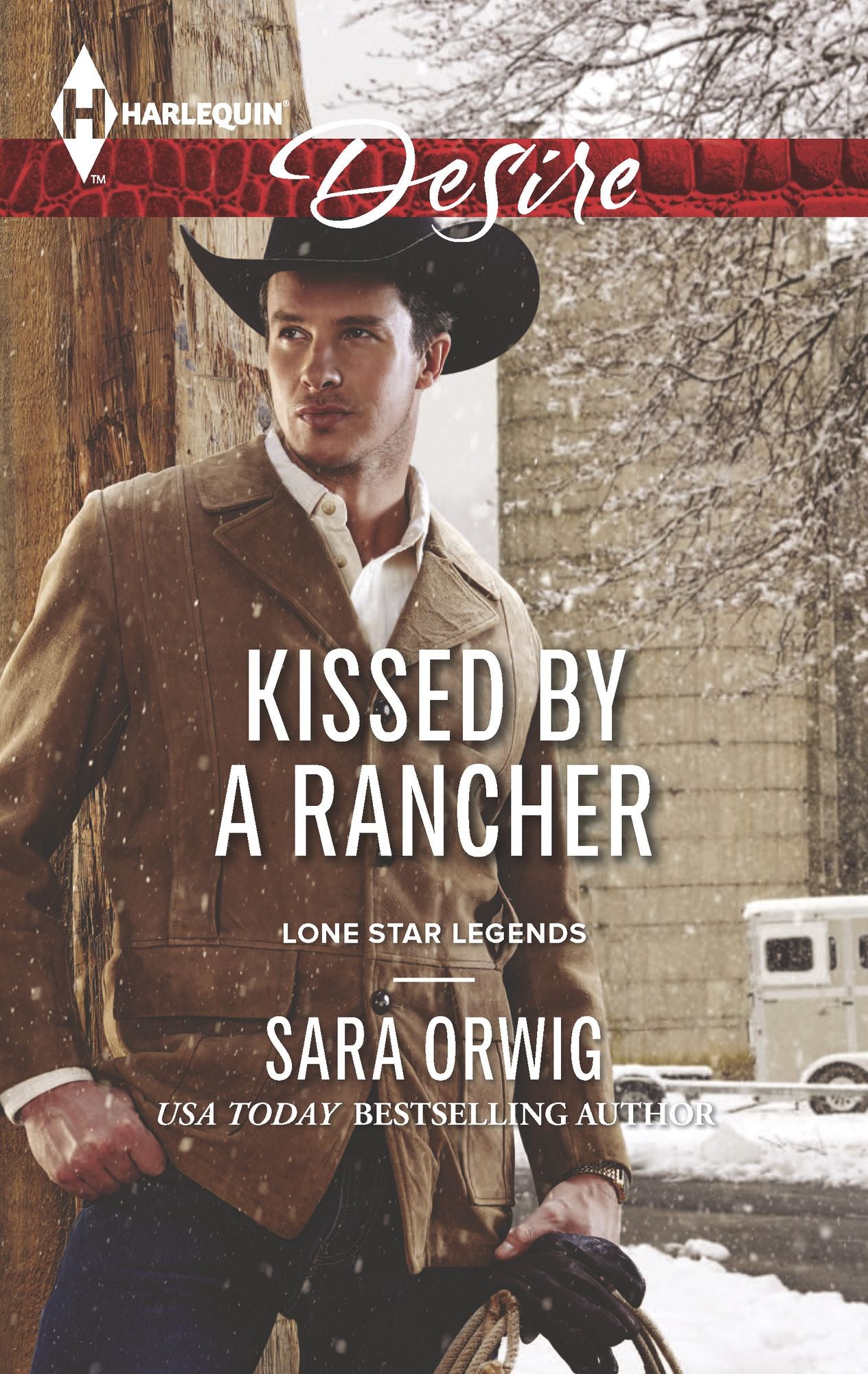 Kissed by a Rancher (Harlequin Desire Series #2373)