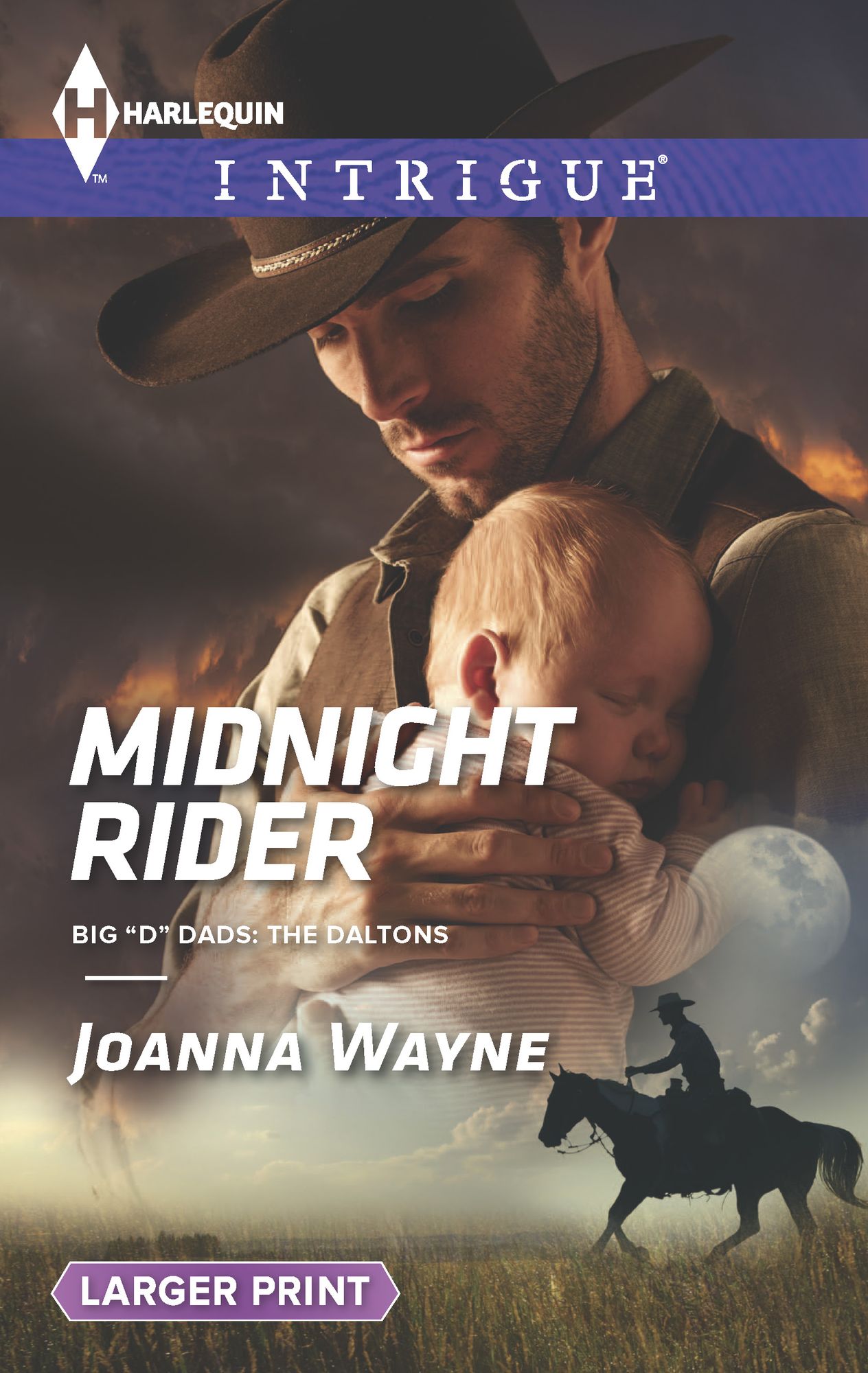 Midnight Rider (Harlequin LP Intrigue Series #1539)
