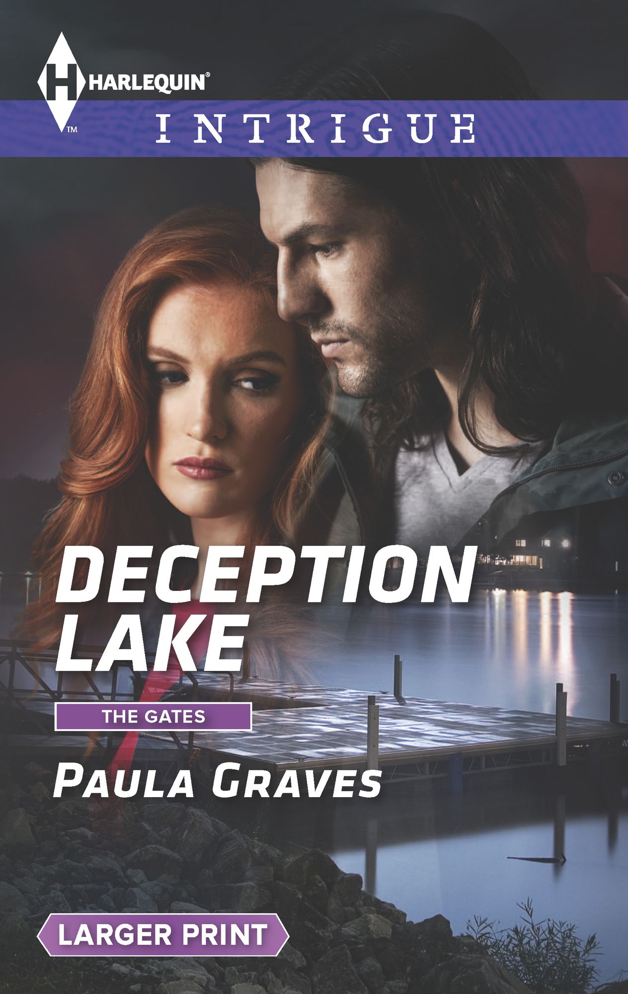 Deception Lake (Harlequin LP Intrigue Series #1553)