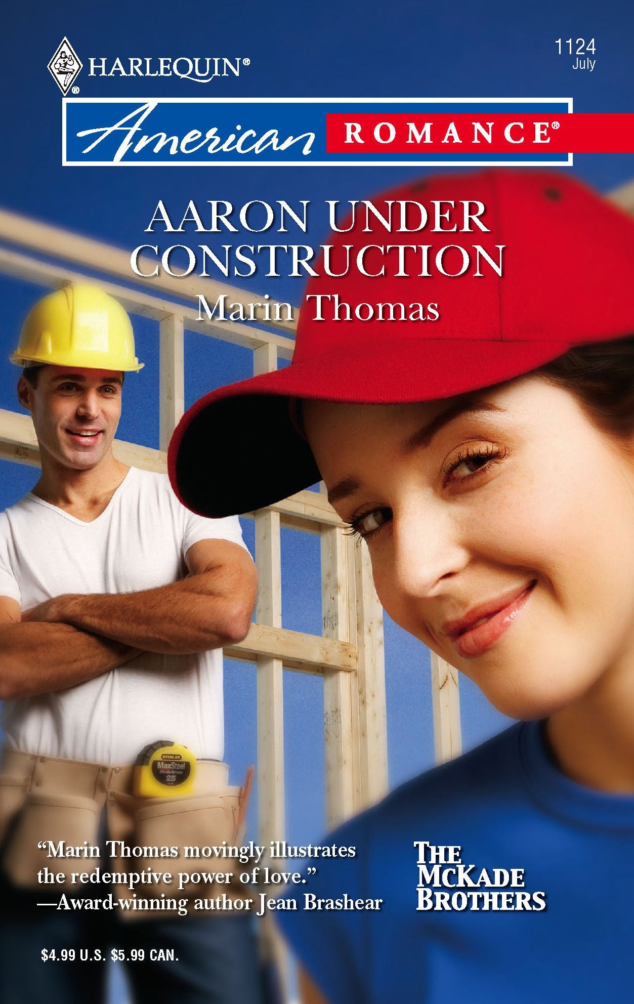 Aaron under Construction (Harlequin American Romance Series #1124)