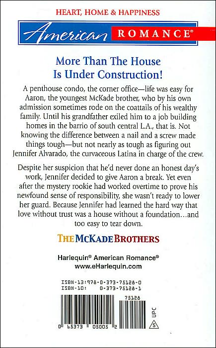 Aaron under Construction (Harlequin American Romance Series #1124)