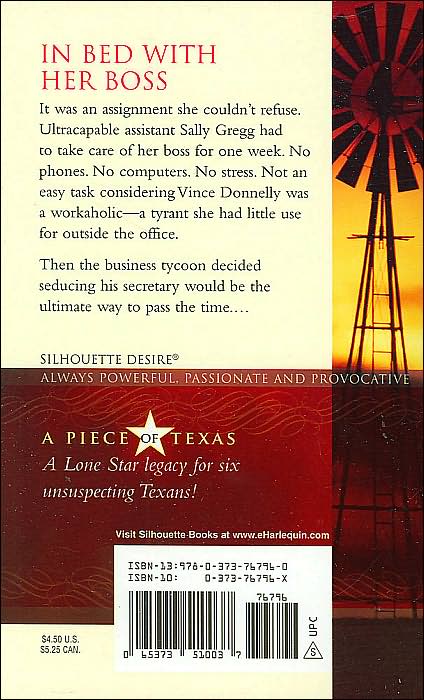 The Texan's Business Proposition (Silhouette Desire #1796)