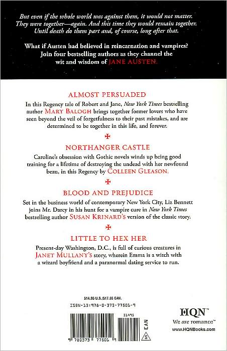 Bespelling Jane Austen: Almost PersuadedNorthanger CastleBlood and PrejudiceLittle to Hex Her