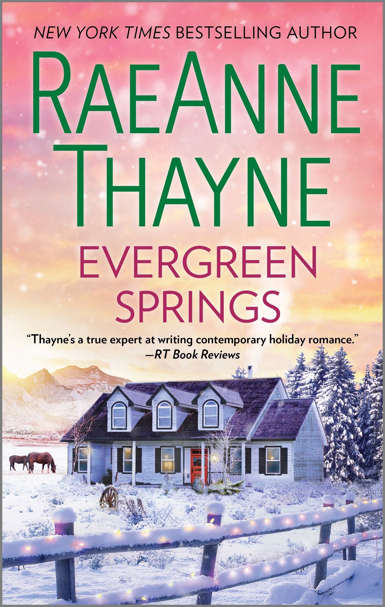 Evergreen Springs: A Christmas Romance