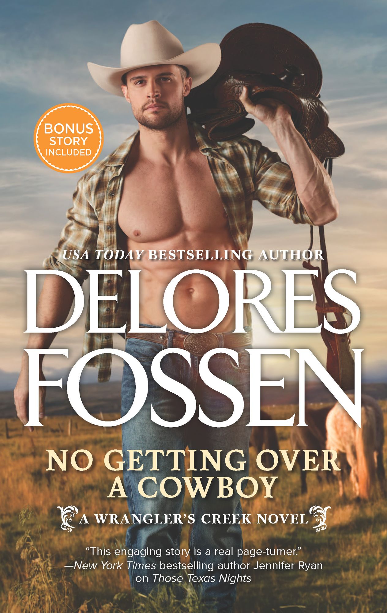 No Getting Over a Cowboy: A Western Romance Novel One Good Cowboy Bonus