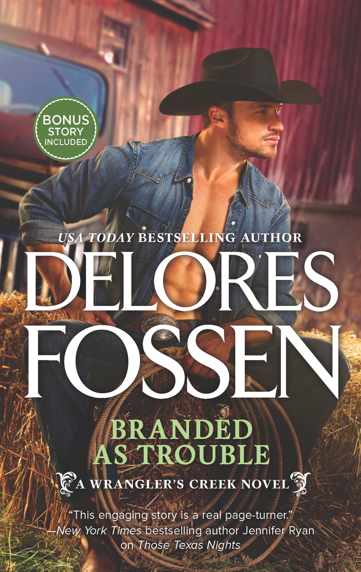 Branded as Trouble: A Western Romance Novel Just Like a Cowboy Bonus