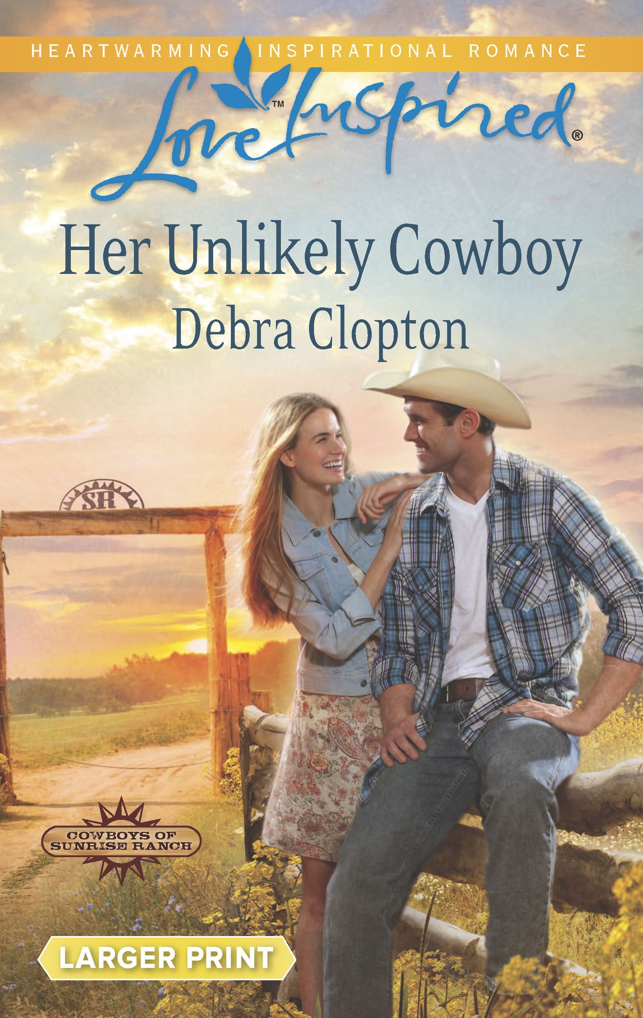 Her Unlikely Cowboy (Love Inspired LP Series)