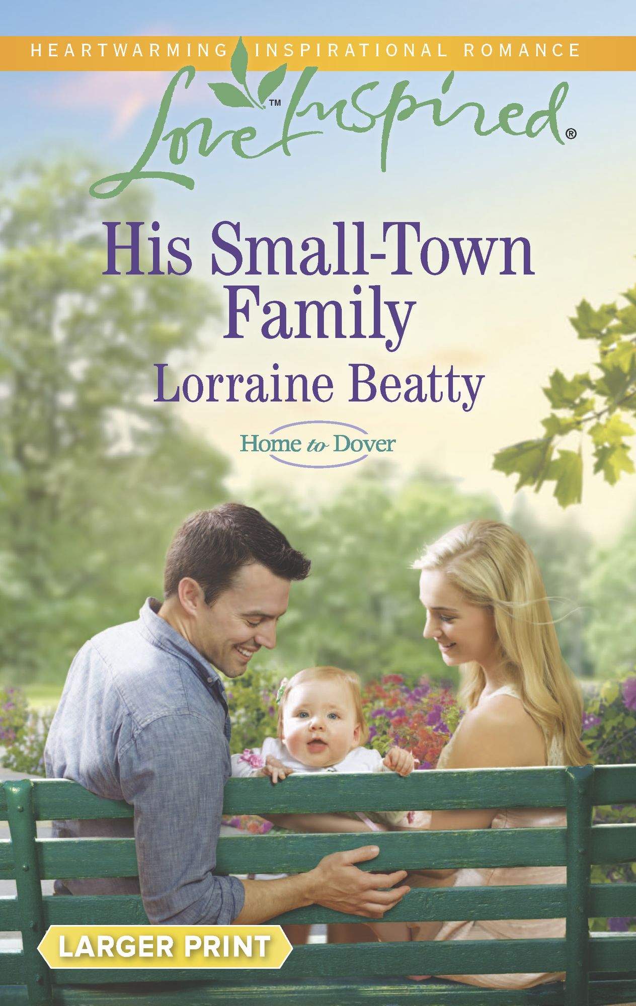 His Small-Town Family (Love Inspired LP Series)