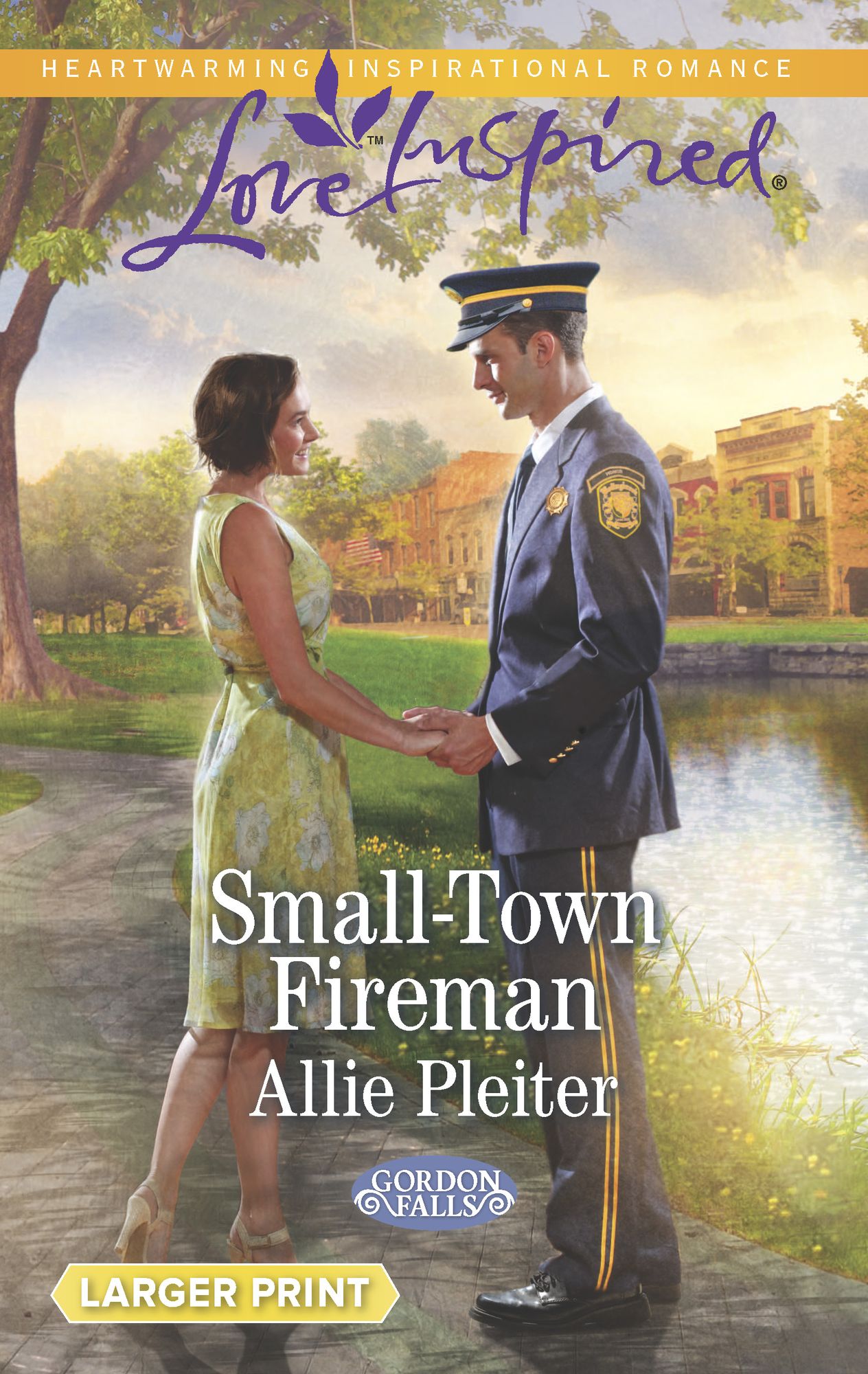 Small-Town Fireman (Love Inspired LP Series)