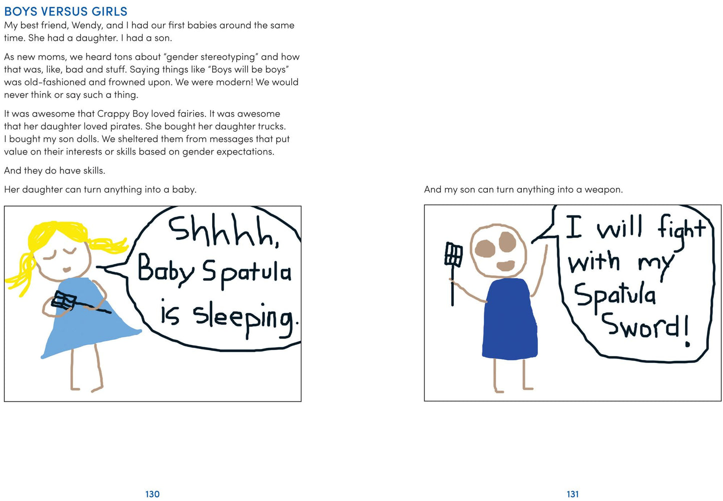 Parenting: Illustrated with Crappy Pictures