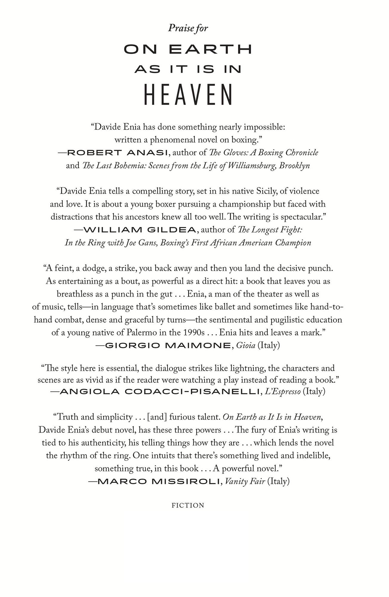 On Earth as It Is in Heaven: A Novel