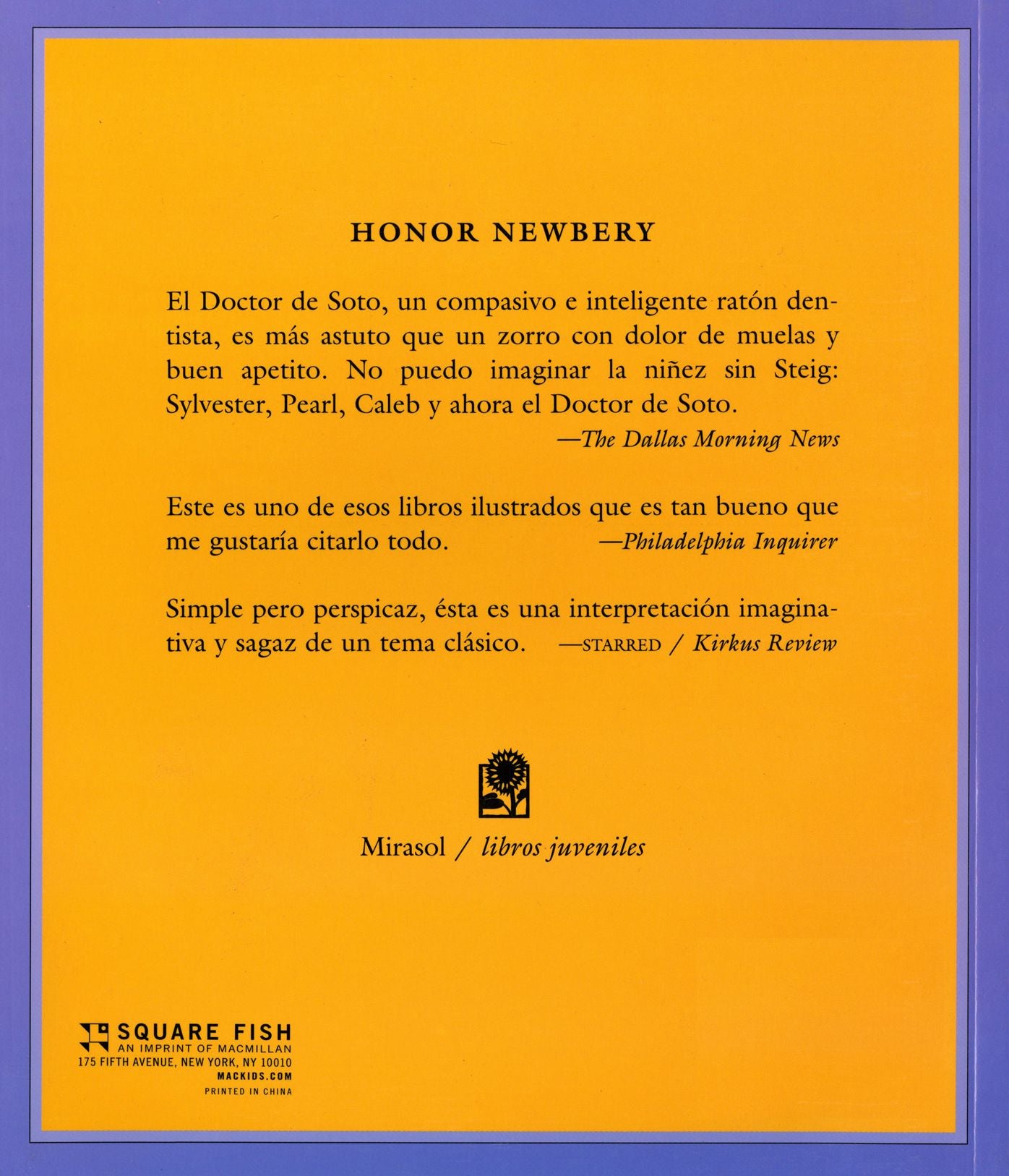 Doctor de Soto (Edicion En Espanol)
