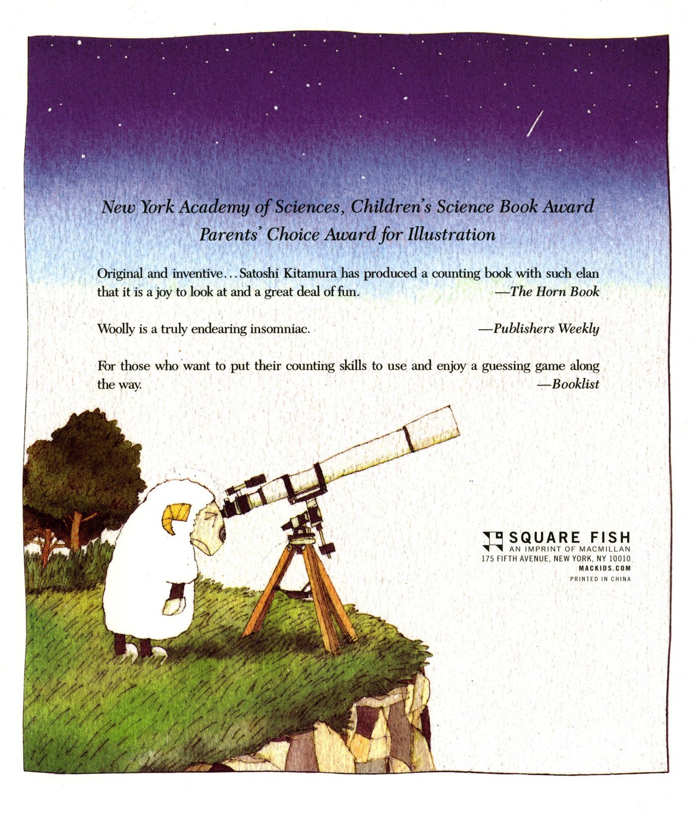 When Sheep Cannot Sleep: The Counting Book