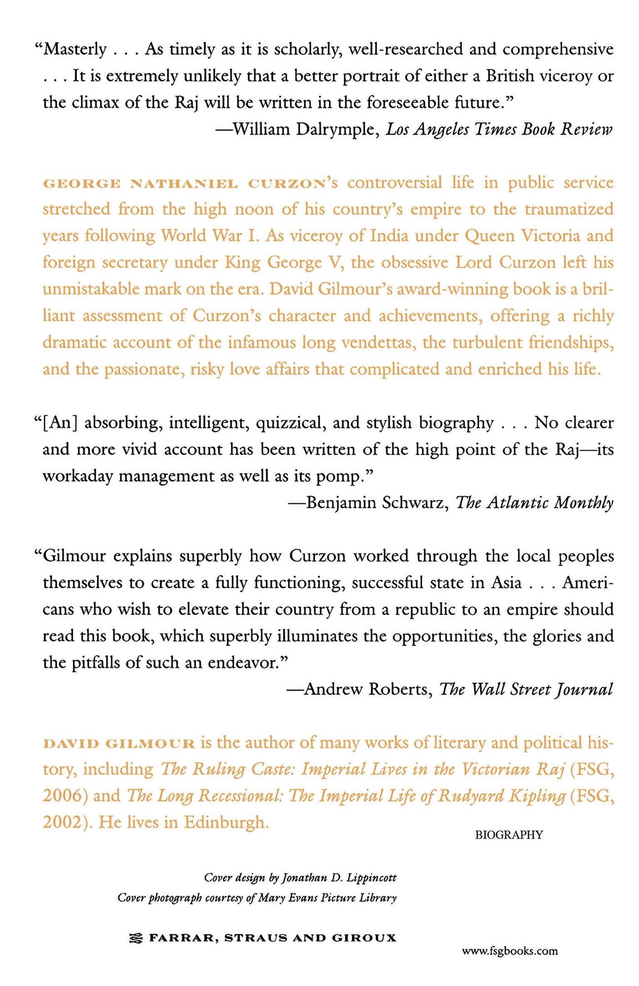 Curzon: Imperial Statesman