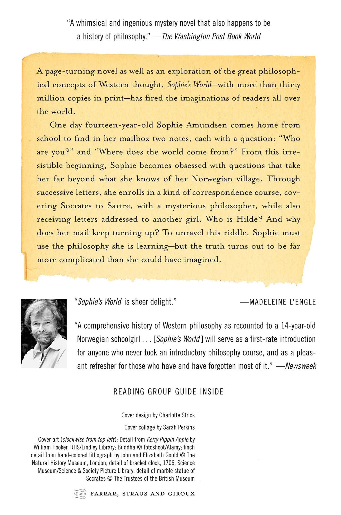 Sophie's World: A Novel about the History of Philosophy