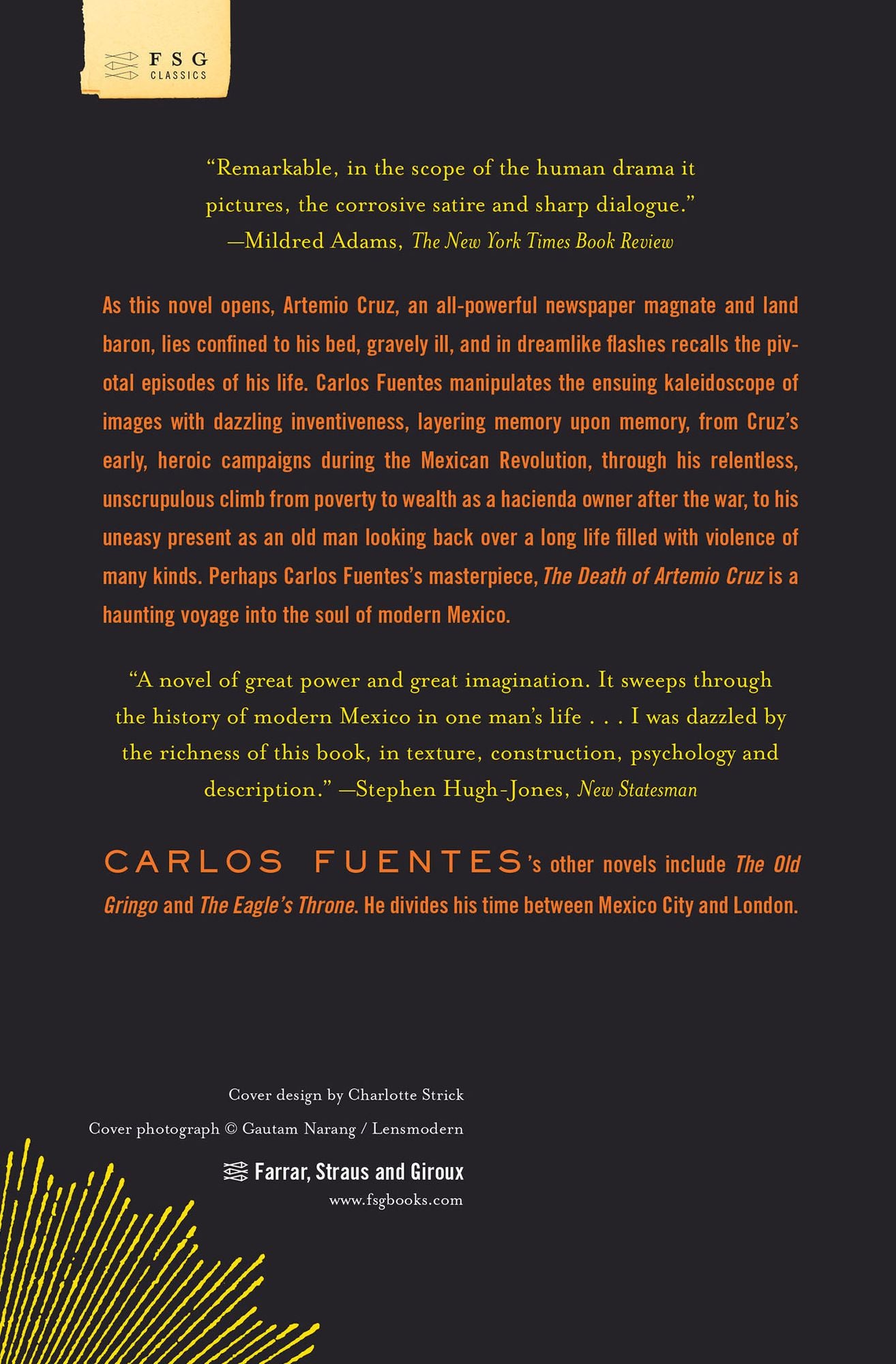 The Death of Artemio Cruz: A Novel