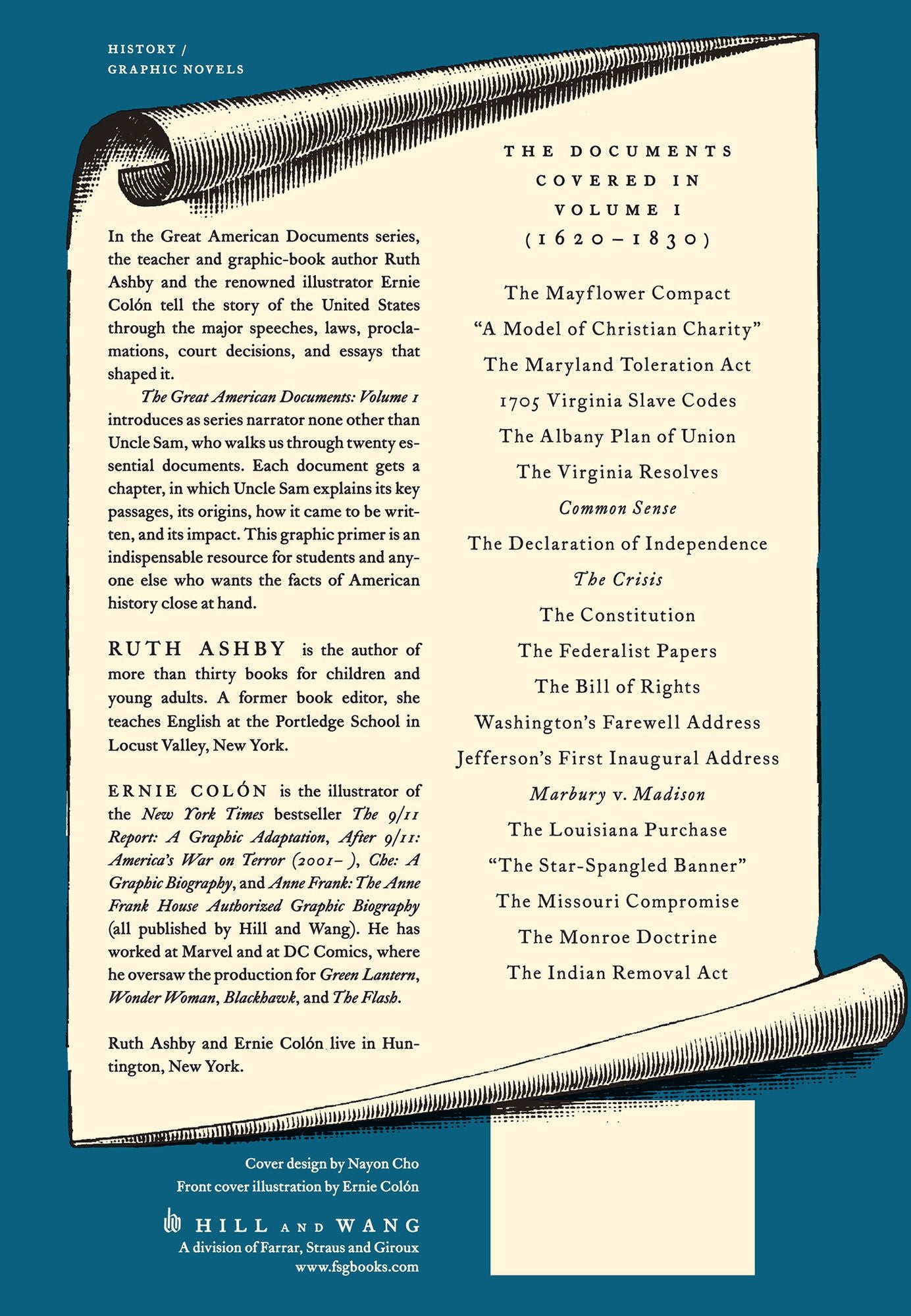 The Great American Documents: Volume 1: 1620-1830