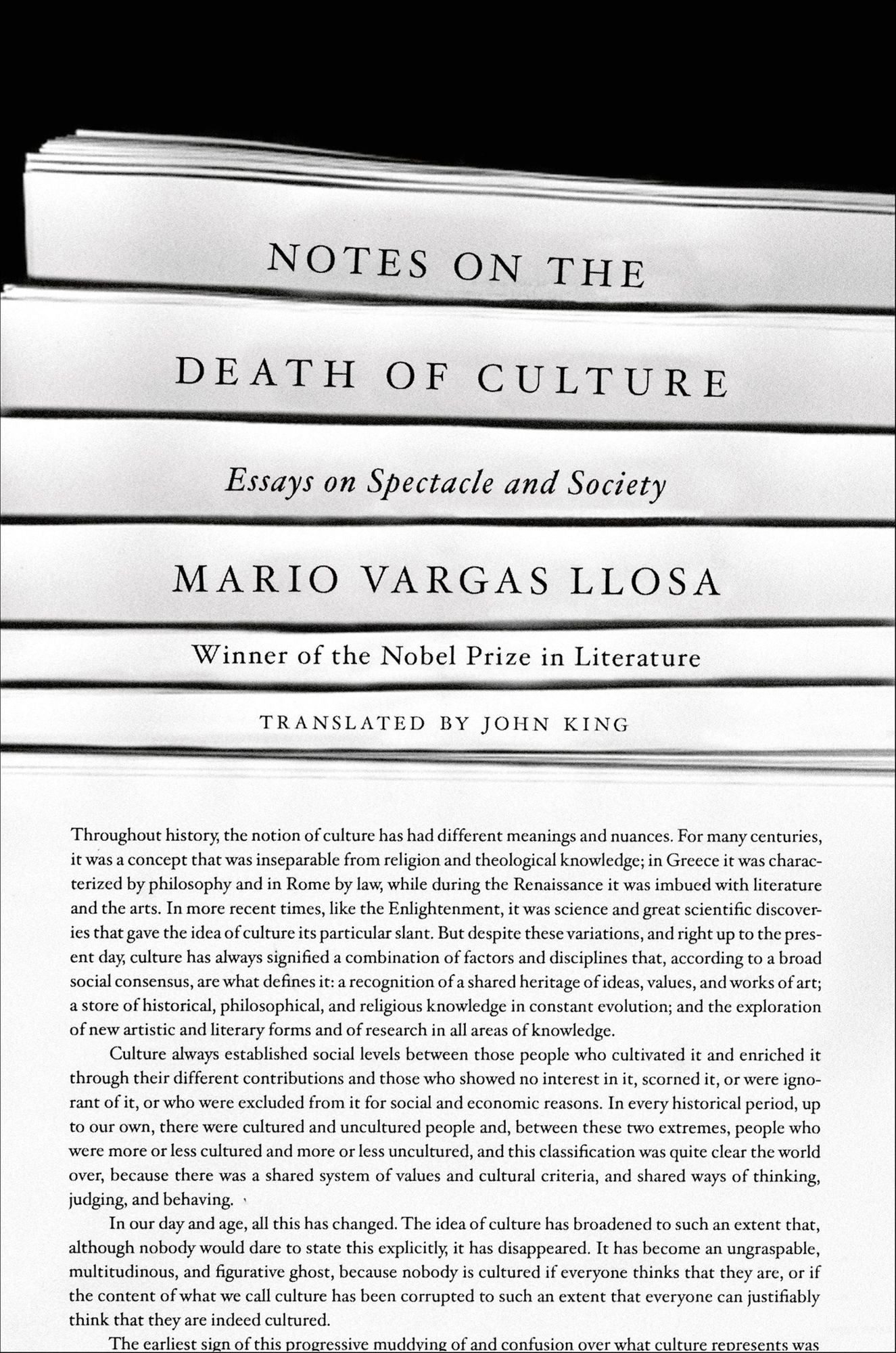 Notes on the Death of Culture: Essays on Spectacle and Society