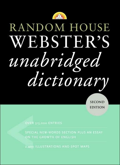 Random House Webster's Unabridged Dictionary