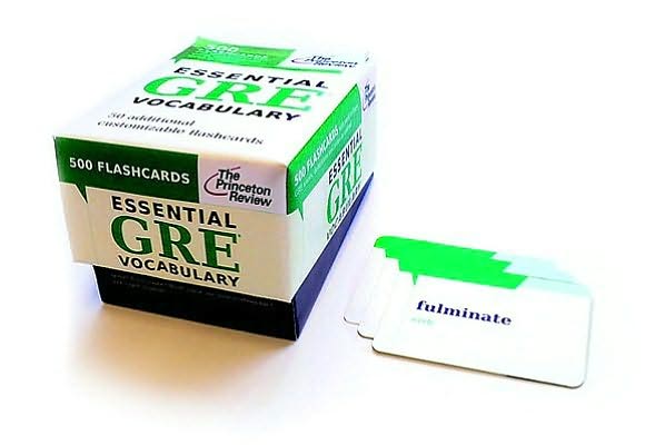 Essential GRE Vocabulary (flashcards)