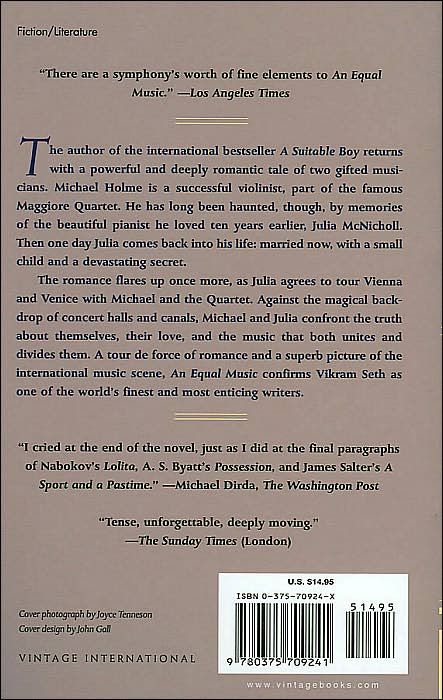 An Equal Music: A Novel