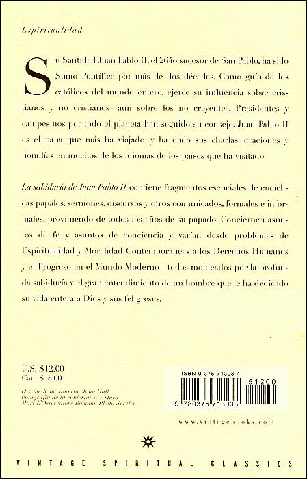 La sabiduría de Juan Pablo II