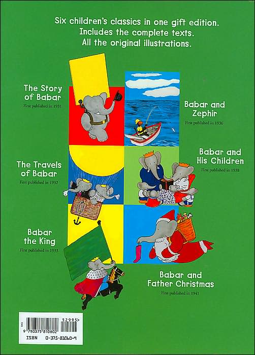 Bonjour, Babar!: The Six Unabridged Classics by the Creator of Babar