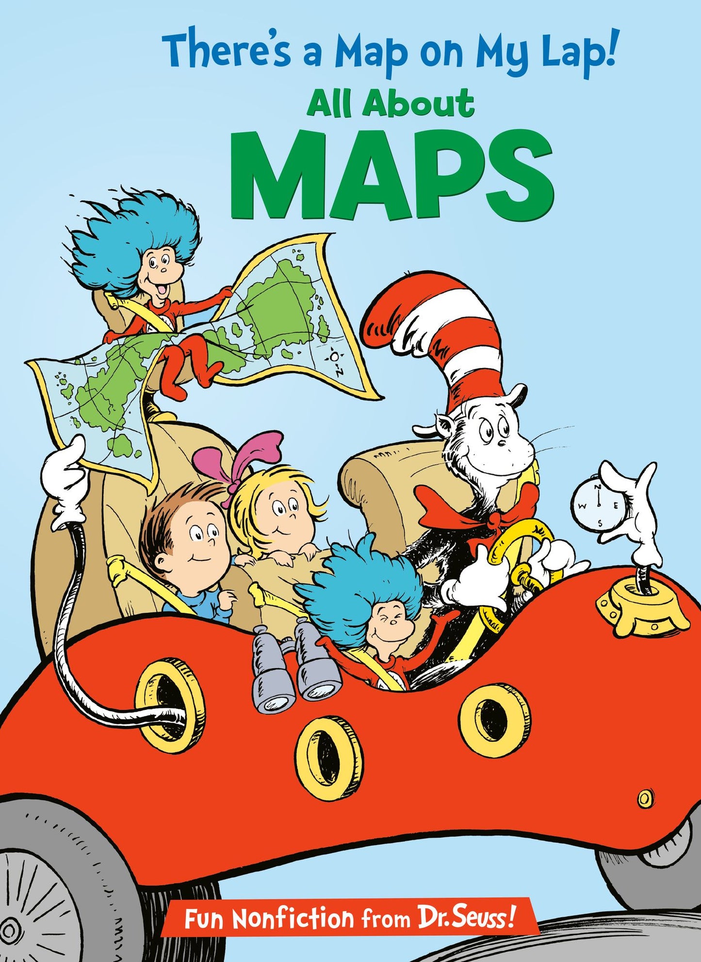 There's a Map on My Lap!: All about Maps (Cat in the Hat's Learning Library Series)