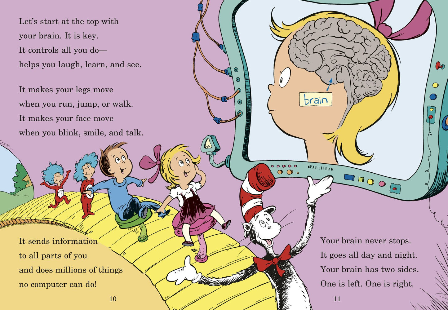 Inside Your Outside!: All About the Human Body (Cat in the Hat's Learning Library Series)