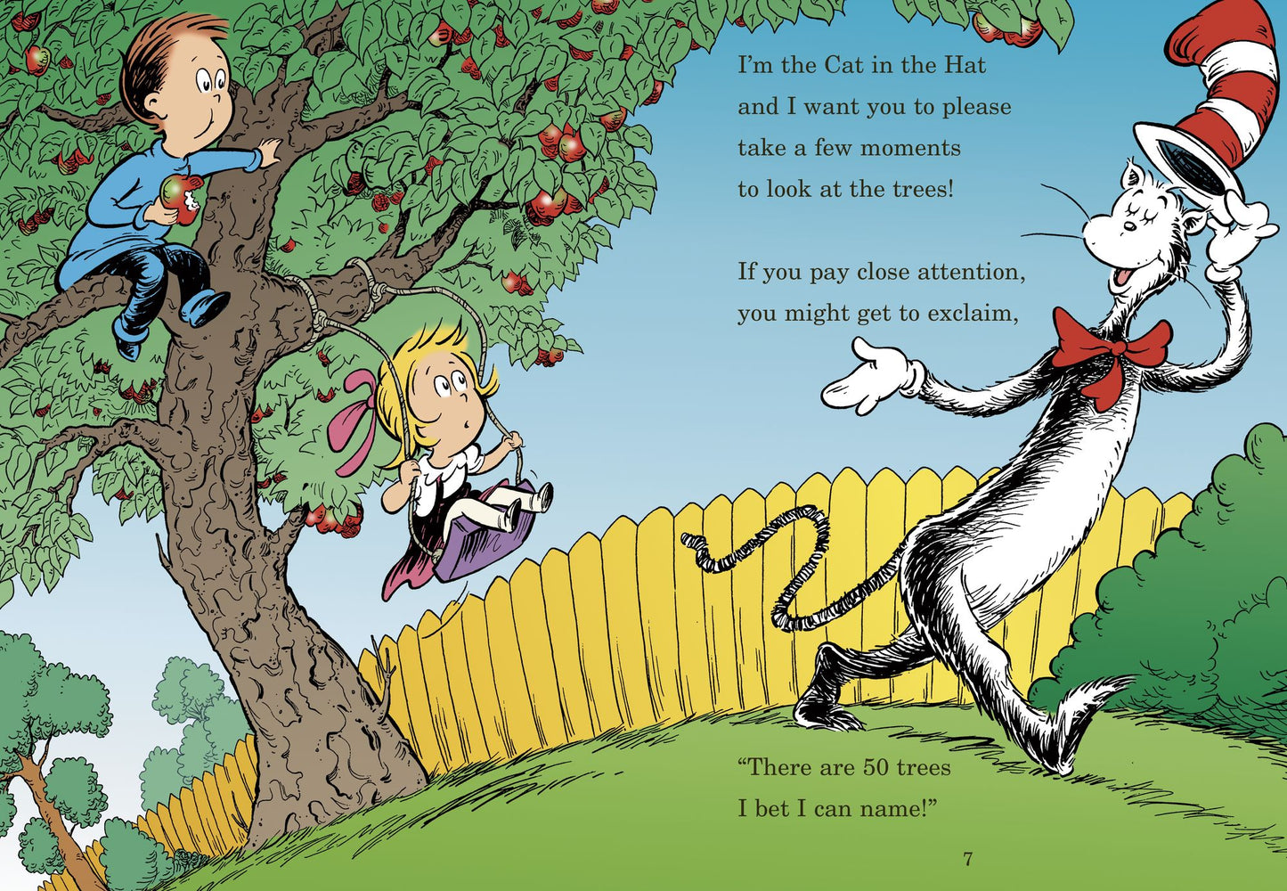 I Can Name 50 Trees Today!: All About Trees (Cat in the Hat's Learning Library Series)