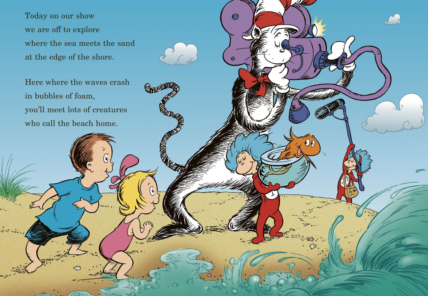 Clam-I-Am!: All About the Beach (Cat in the Hat's Learning Library Series)