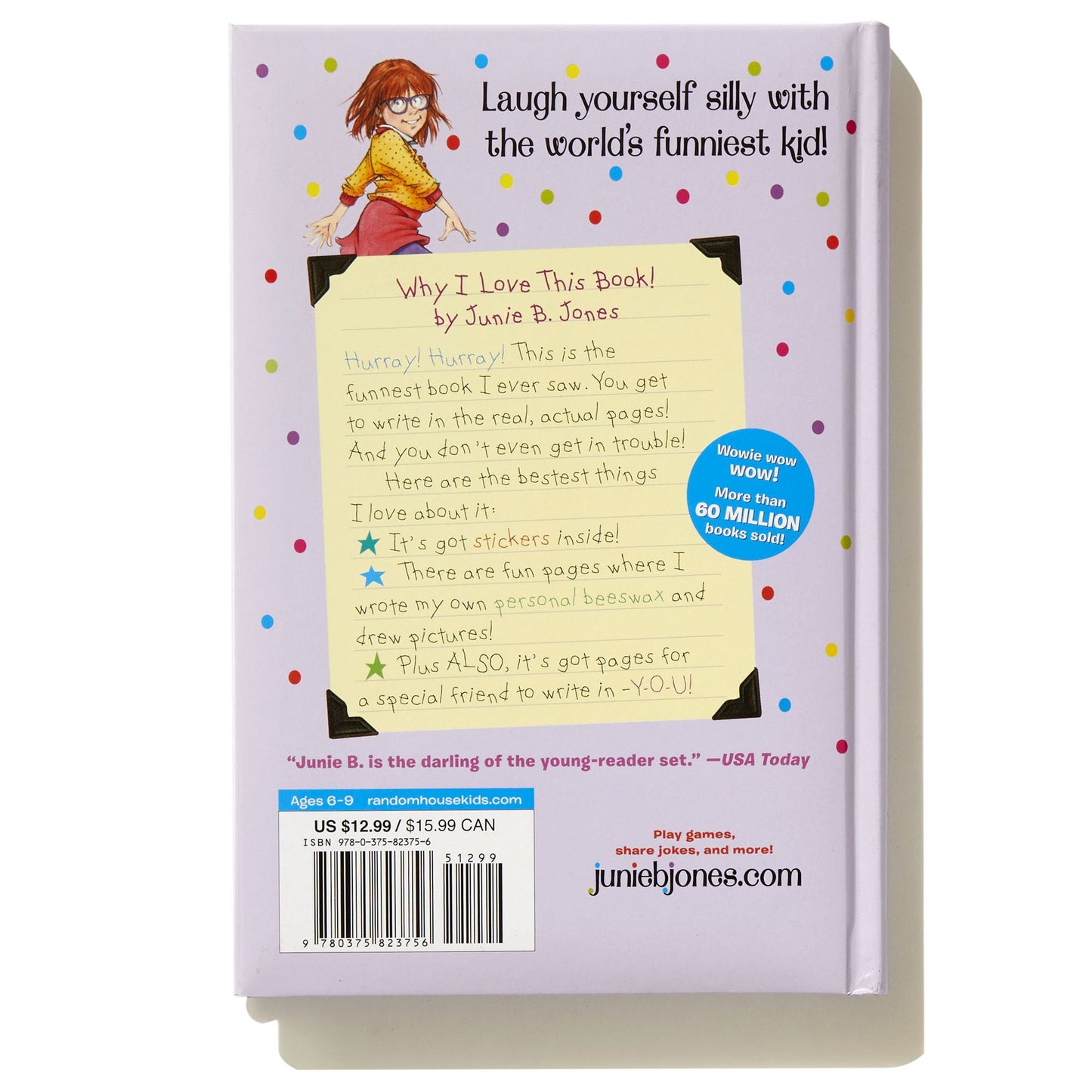 Top-Secret Personal Beeswax: A Journal by Junie B. (And Me!)